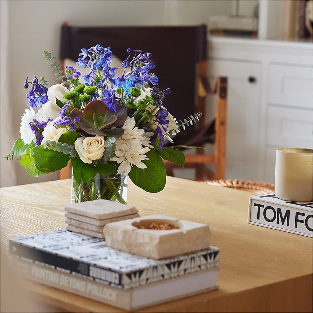 Cerulean Waves Bouquet –  The Flower Boutique, Gettysburg PA