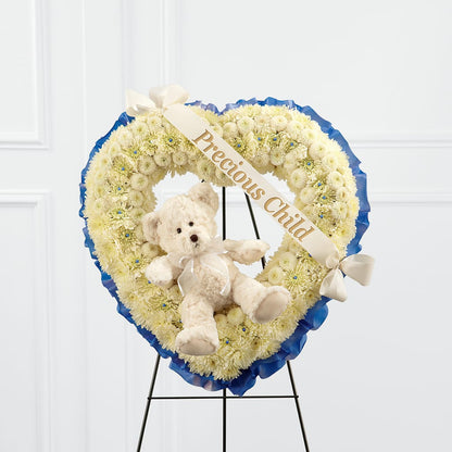 Precious Child Standing Heart –  The Flower Boutique, Gettysburg PA