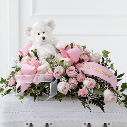 Touch of Sympathy Casket Spray –  The Flower Boutique, Gettysburg PA