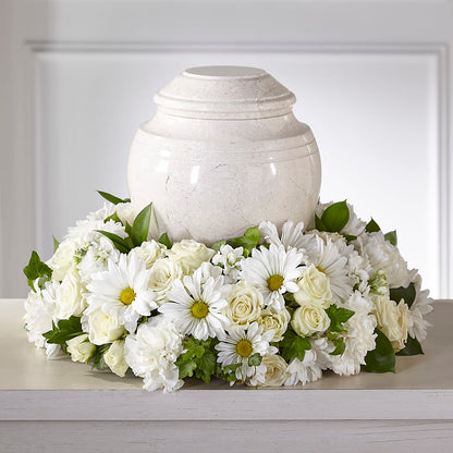 Ivory Gardens Cremation Adornment –  The Flower Boutique, Gettysburg PA