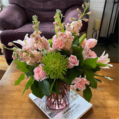 Pretty in Pink Bouquet –  The Flower Boutique, Gettysburg PA