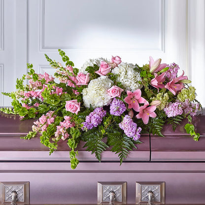 Life's Gratitude Casket Spray –  The Flower Boutique, Gettysburg PA