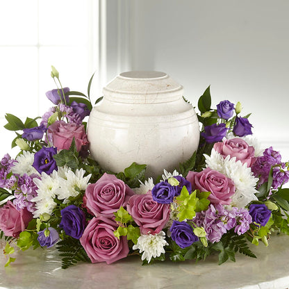 Blooming Sympathy Cremation Adornment –  The Flower Boutique, Gettysburg PA