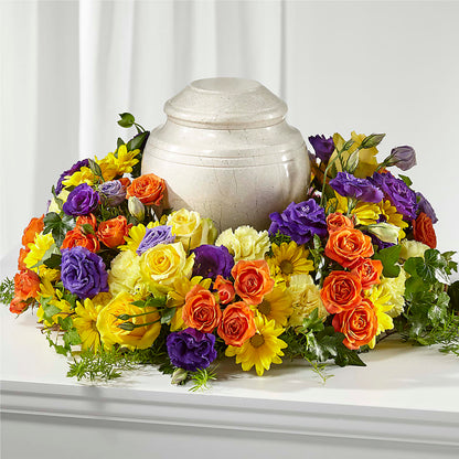 Blossoms of Remembrance Cremation Adornment –  The Flower Boutique, Gettysburg PA