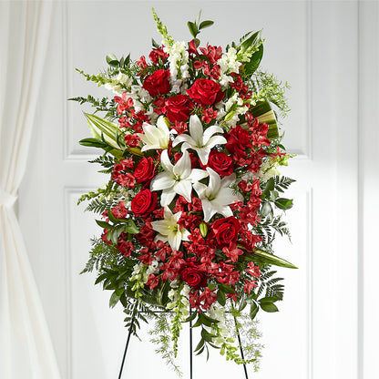 Everlasting Memory Standing Spray –  The Flower Boutique, Gettysburg PA