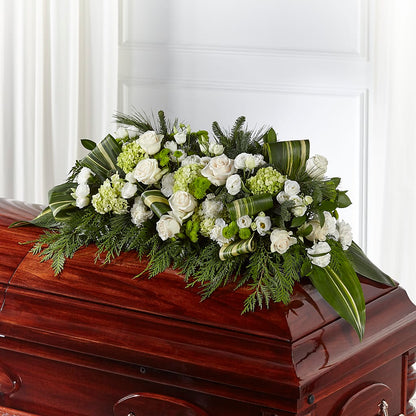 Hopeful Gesture Casket Spray –  The Flower Boutique, Gettysburg PA