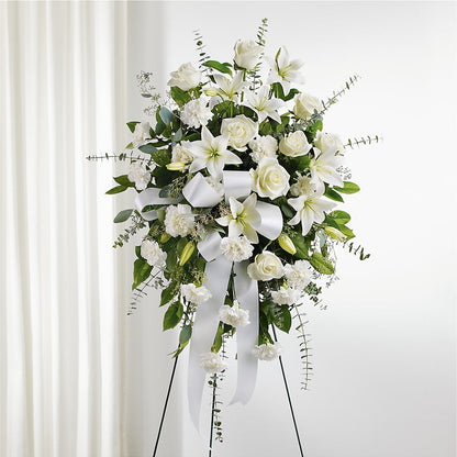 With Care Standing Spray –  The Flower Boutique, Gettysburg PA