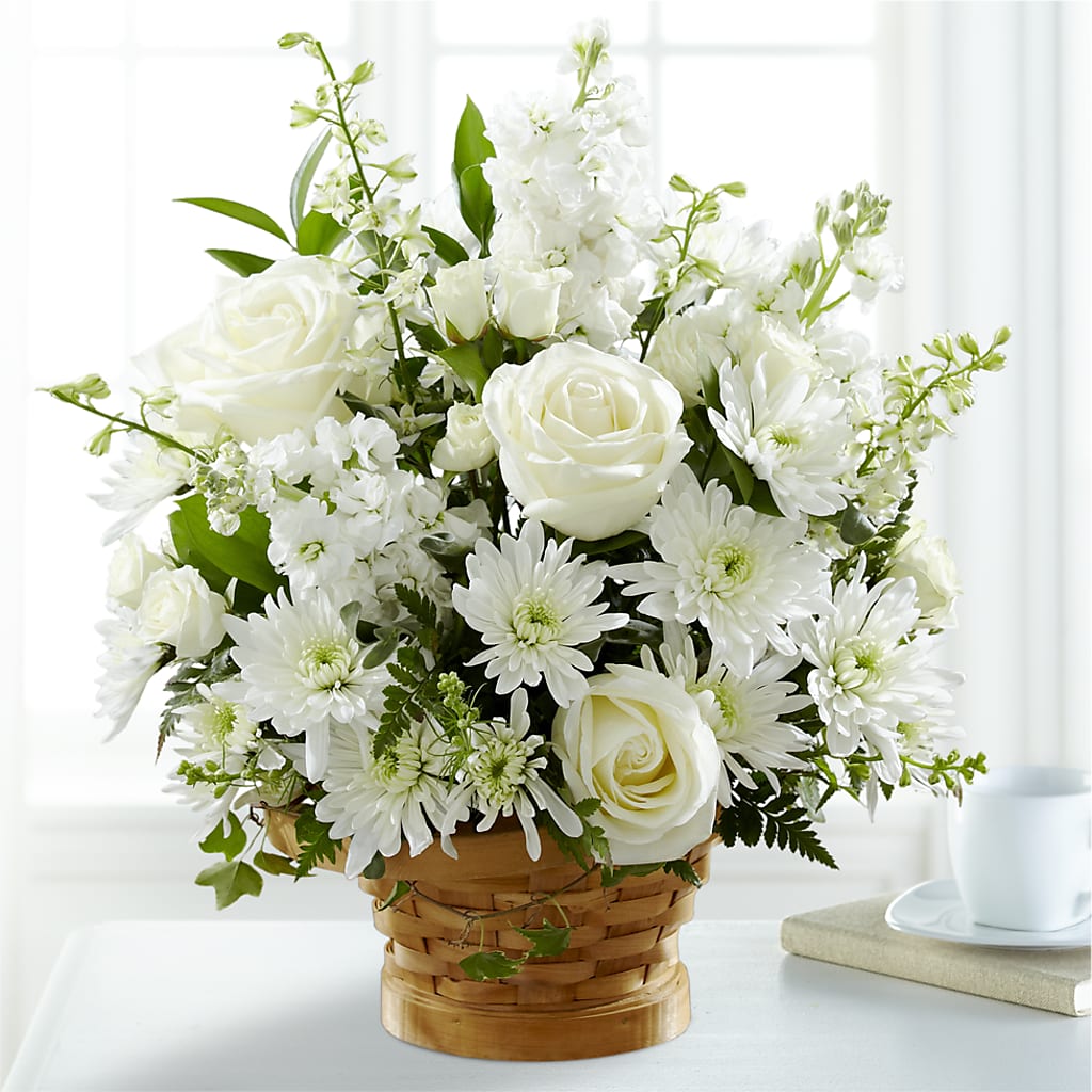 Heartfelt Condolences Arrangement –  The Flower Boutique, Gettysburg PA