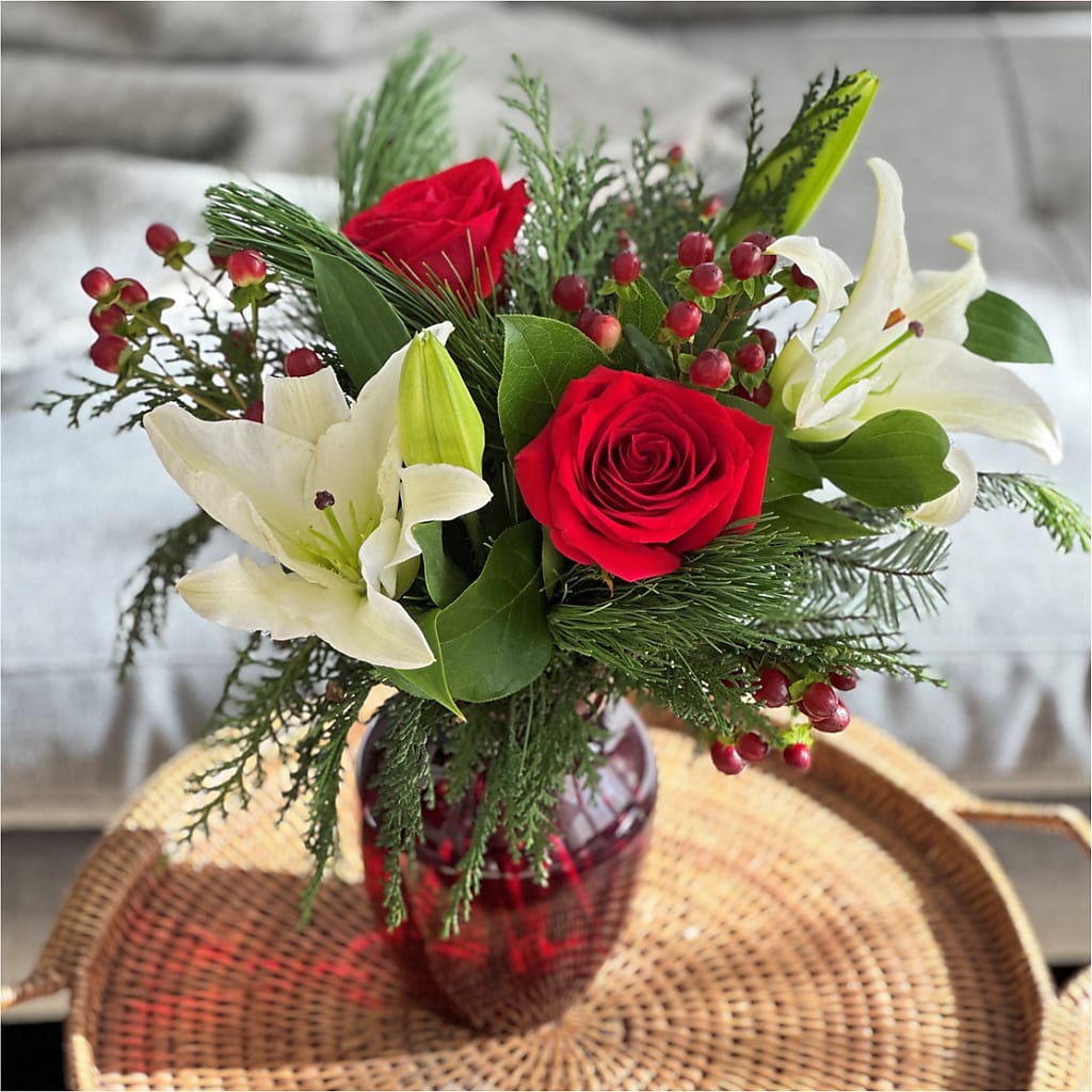 Evergreen Delight Bouquet –  The Flower Boutique, Gettysburg PA