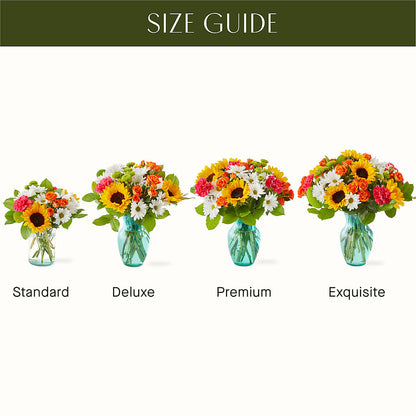 Sun-drenched Blooms Bouquet –  The Flower Boutique, Gettysburg PA