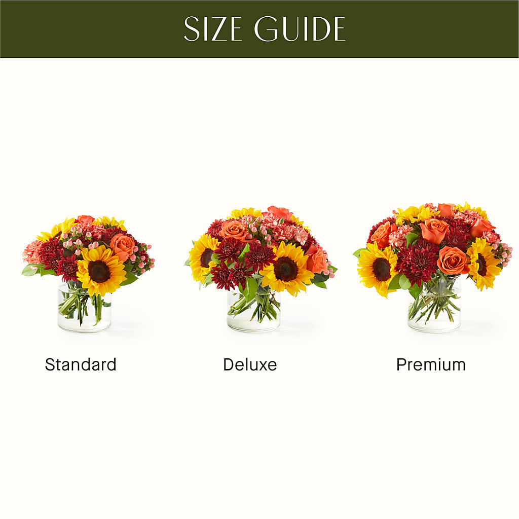 September Sunset Bouquet –  The Flower Boutique, Gettysburg PA