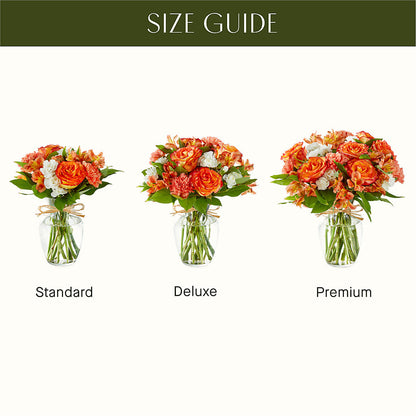 Apricot Glow Bouquet –  The Flower Boutique, Gettysburg PA