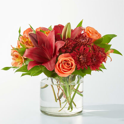 Crimson Leaves Bouquet