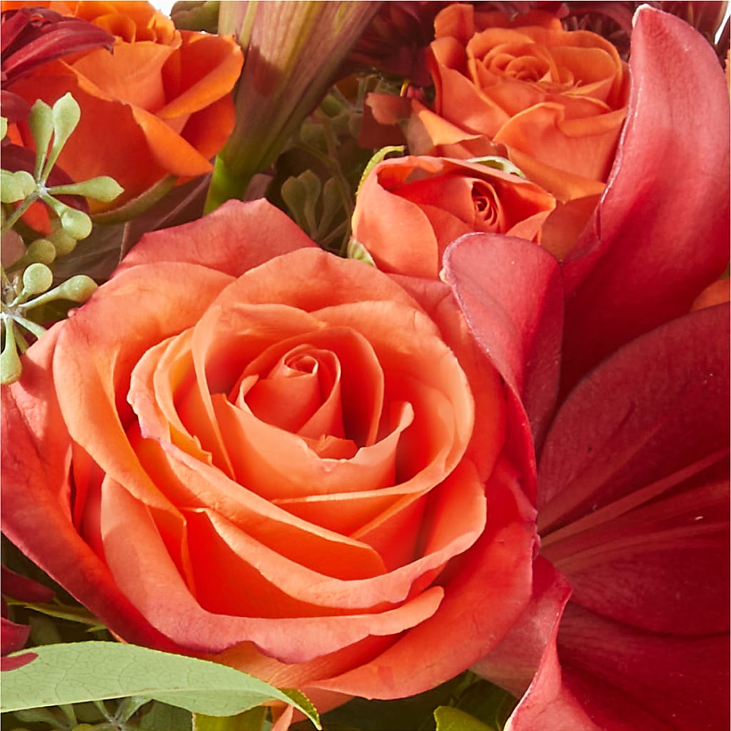 Crimson Leaves Bouquet –  The Flower Boutique, Gettysburg PA