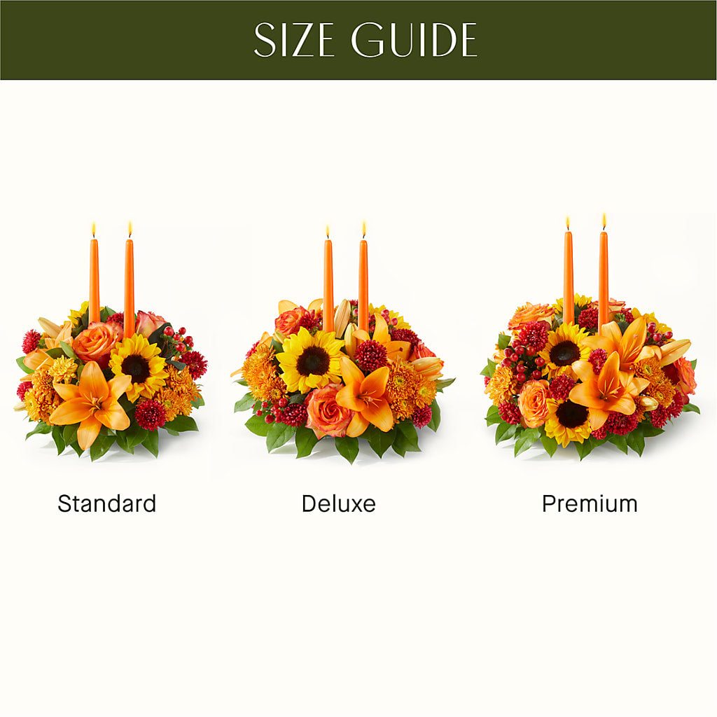 Grateful Centerpiece –  The Flower Boutique, Gettysburg PA
