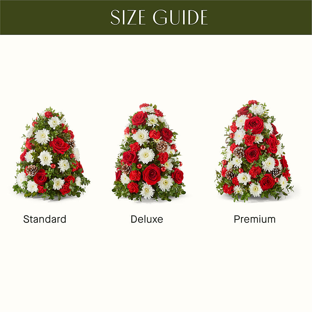 Let It Snow Tree –  The Flower Boutique, Gettysburg PA