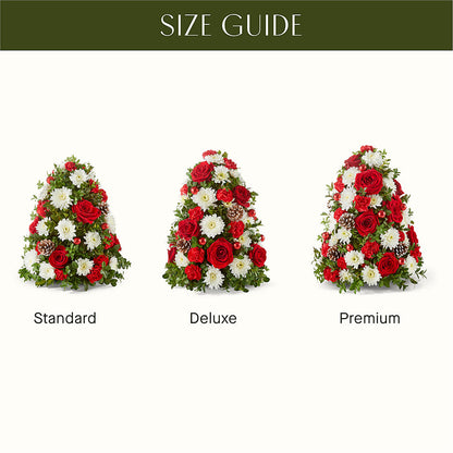 Let It Snow Tree –  The Flower Boutique, Gettysburg PA