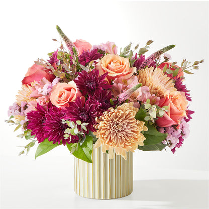 Berry Cobbler Bouquet with Ivory Vase –  The Flower Boutique, Gettysburg PA