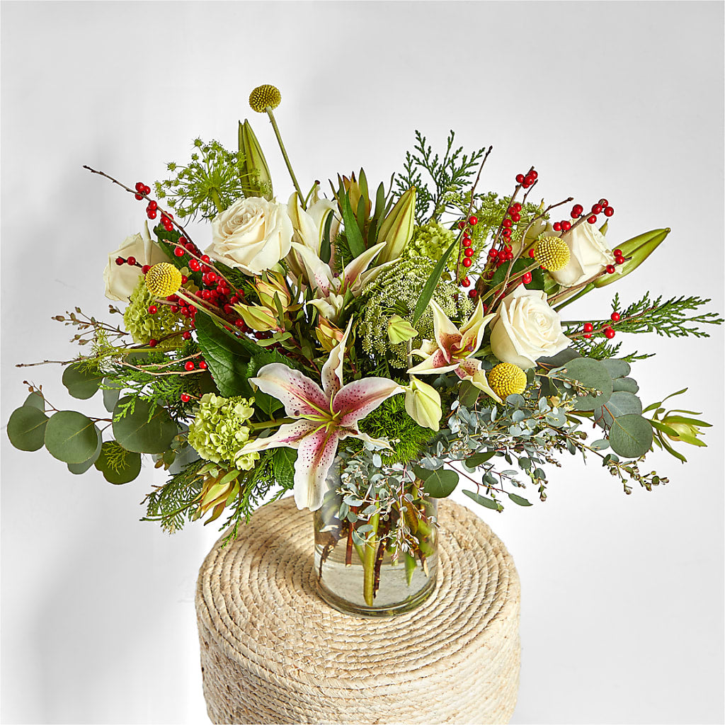 Berry & Bright Bouquet –  The Flower Boutique, Gettysburg PA