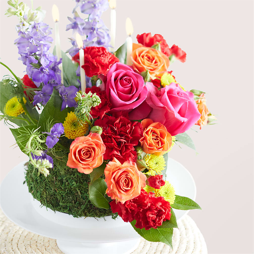 Best Year Yet Floral Cake –  The Flower Boutique, Gettysburg PA
