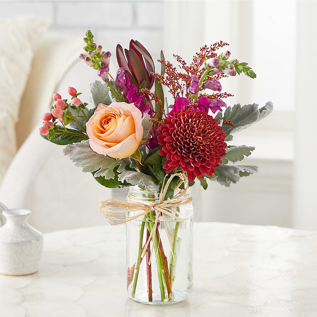 Moody Hues Bouquet –  The Flower Boutique, Gettysburg PA