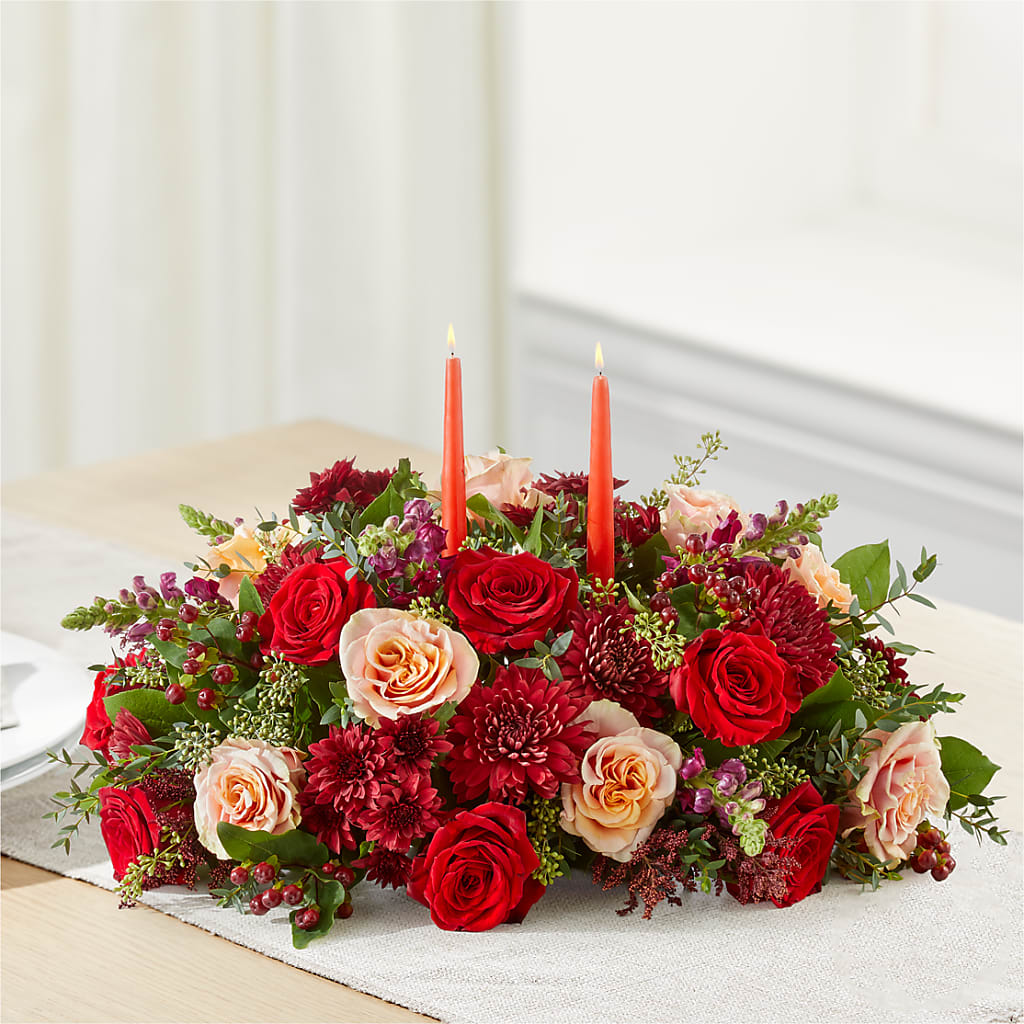 Most Thankful Centerpiece –  The Flower Boutique, Gettysburg PA