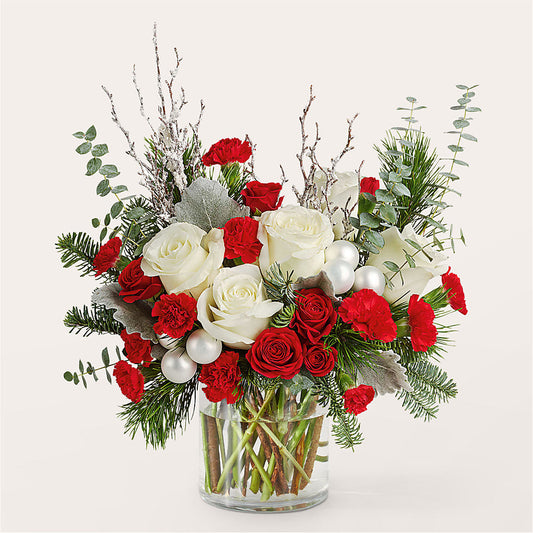 Trimming the Tree Bouquet –  The Flower Boutique, Gettysburg PA