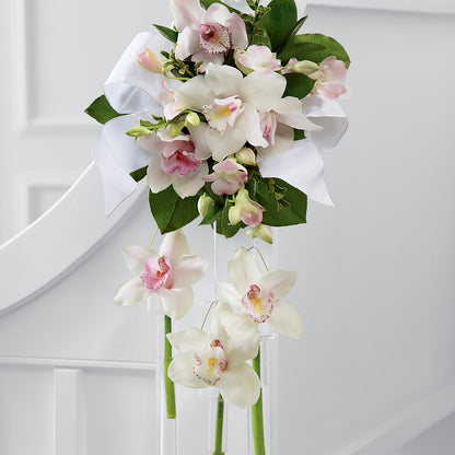 Perfect Entrance Pew Arrangement –  The Flower Boutique, Gettysburg PA
