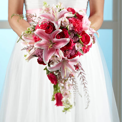 Lily & Rose Bouquet –  The Flower Boutique, Gettysburg PA