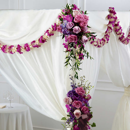 Color & Light Chuppah Decor –  The Flower Boutique, Gettysburg PA
